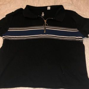 me to we quarter zip collared shirt